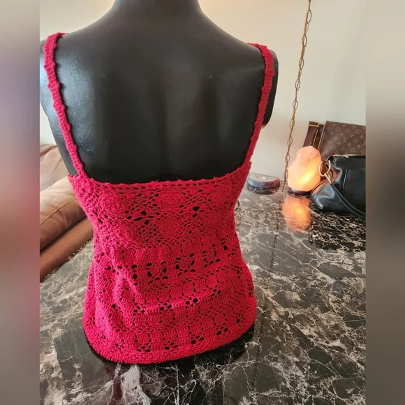 Handmade Crochet Top - Picture 2 of 3